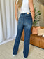 RFM Full Size High Rise Straight Tummy Control Jeans